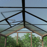Canopia by Palram Natura Cedar Wood 8 ft. x 12 ft. Greenhouse