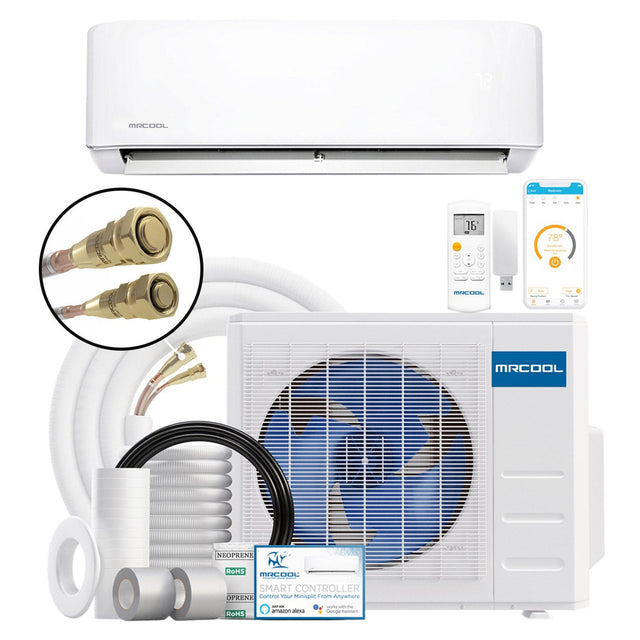 MRCOOL Mini-Split Air Conditioner with Heat pump and Wifi Connectivity F4