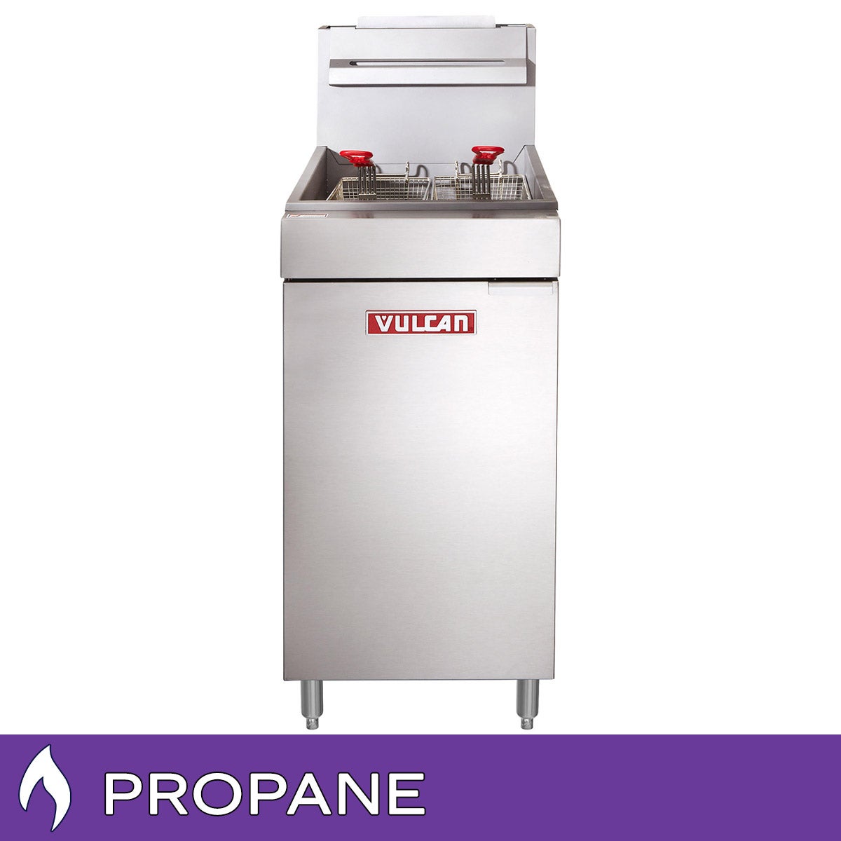 Vulcan 50 lb Stainless Steel Commercial Propane Fryer
