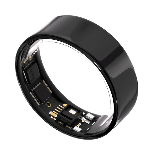 Ultrahuman Ring AIR with 2 Year Ultrahuman X Membership Bundle, Aster Black T7