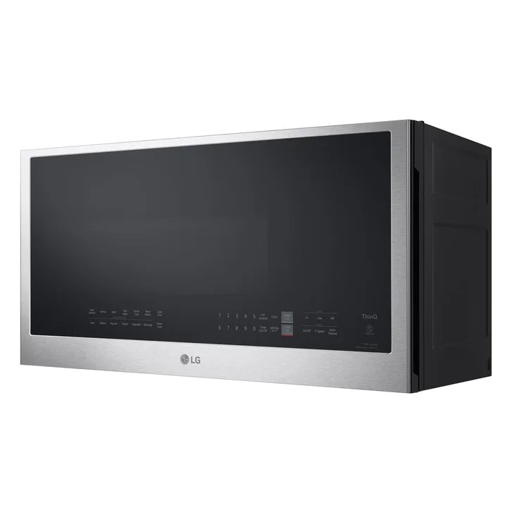 LG 2.0 cu. ft. Smudge Resistant Stainless Steel Over-the-Range Microwave with EasyClean and WideView Window