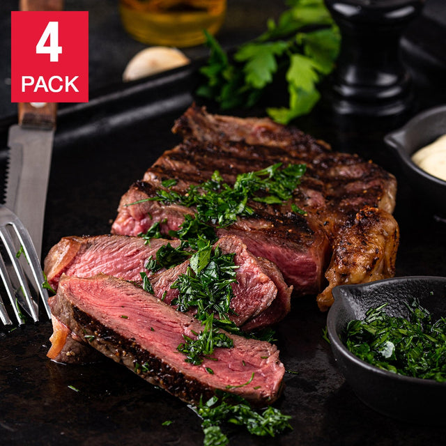 Near North Life Canada Prime New York Striploins, 16 oz R8