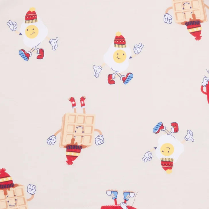 Pekkle Kids Organic Cotton 4-piece Pajama Set