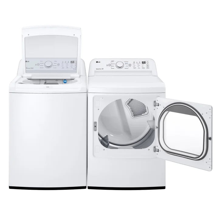 LG Laundry Bundle 5.2 cu ft. Top Load Washer and 7.3 cu ft. Electric Dryer