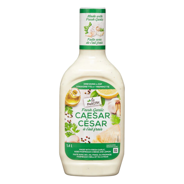 La Maison Fresh Garlic Caesar Dressing, 1.4 L D0