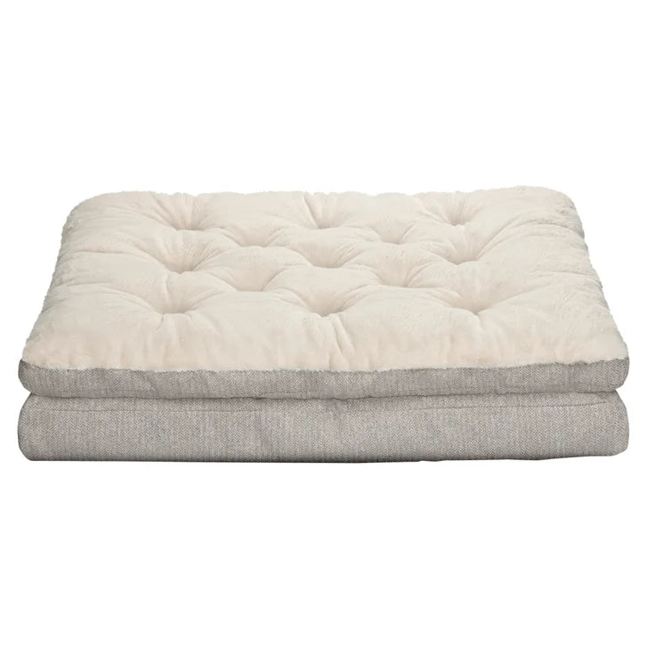 Kirkland Signature Pillow Top Gusseted Bed, Taupe Grey Lattice