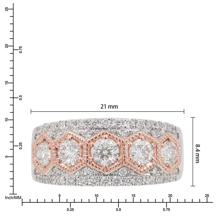 Round Brilliant Diamond Ring (0.92 ctw)