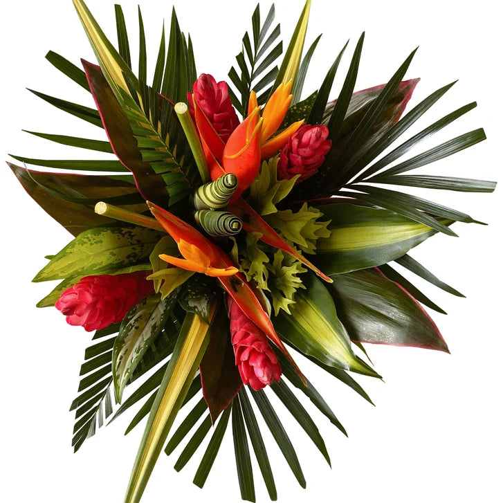 Tropical Wild Heliconia - 4 Bouquets