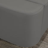 Urbania Modern Top Grain Leather Bed