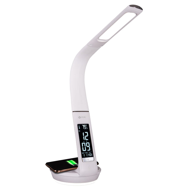 OttLite Wireless Charging LED Lamp with Colour- Changing Base U1