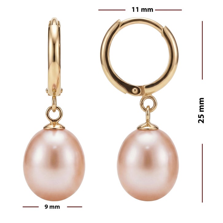 8 – 8.5 mm Cultured Freshwater Pearl Earrings