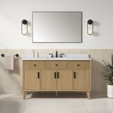 OVE Decors Marina Vanity in Marcona Finish with Quartz Countertop