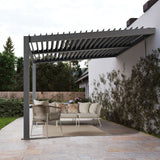 Penguin Gazebo, Aluminum Wall Mounted Pergola
