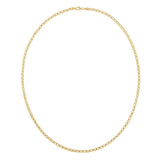 Diamond Cut Mariner Chain Necklace