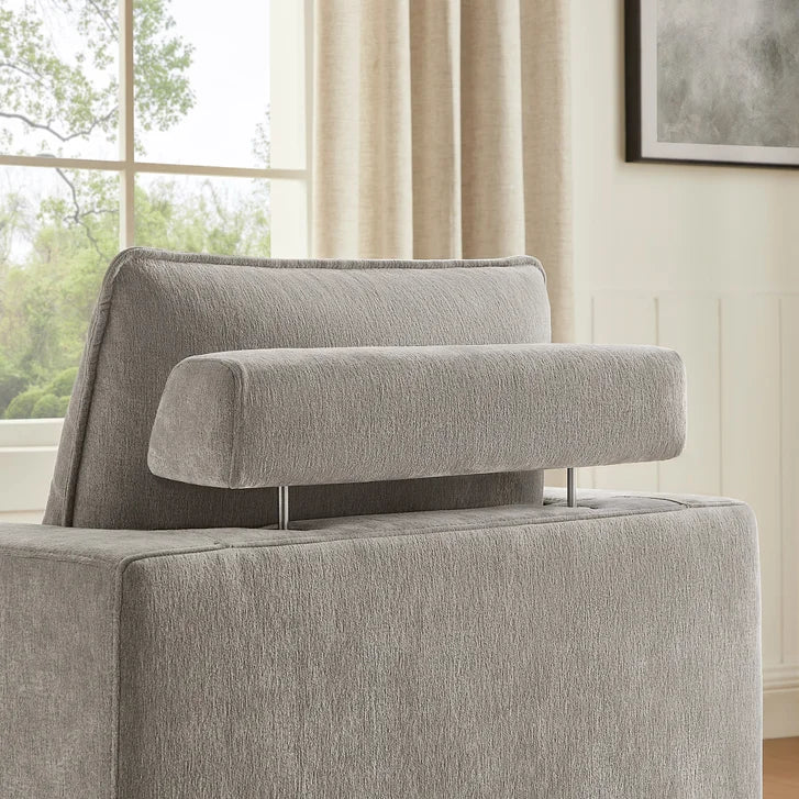 Aiden & Ivy – Sereen Fabric Swivel Accent Chair
