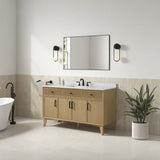 OVE Decors Marina Vanity in Marcona Finish with Quartz Countertop