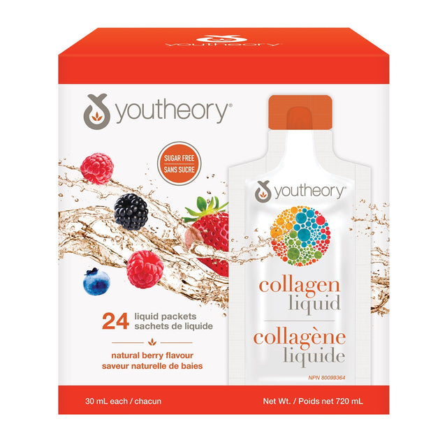 Youtheory Collagen Liquid – 24 packets E5