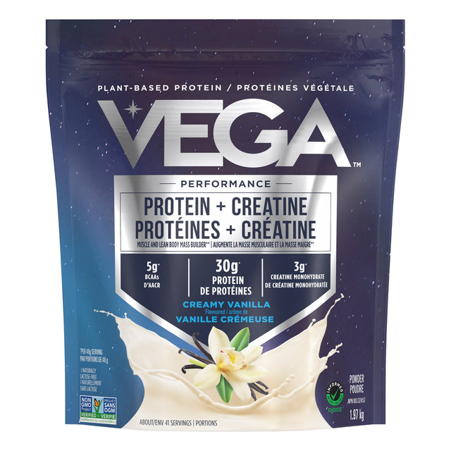 Vega Vanilla Plant-Based Protein + Creatine, 1.97 kg C4