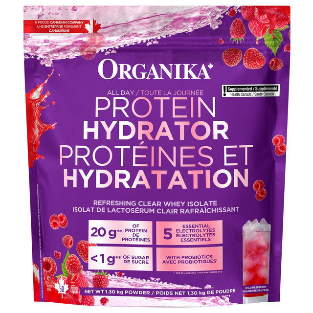 Organika Protein Hydrator 1.3kg, Wild Raspberry K2