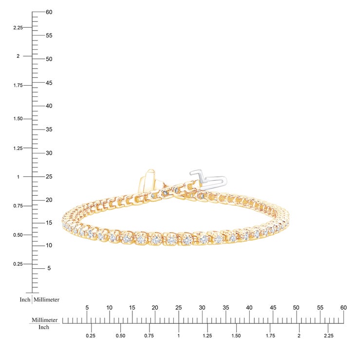 Round Brilliant Diamond Bracelet (1.00 ctw)