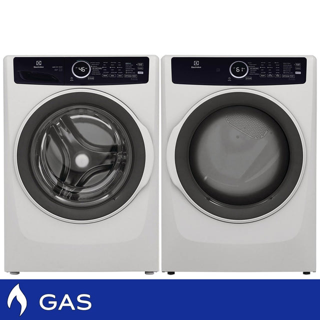 Electrolux 4 Series Laundry Bundle 5.2 cu ft. Front Load Washer and 8.0 cu ft. Gas Dryer G8