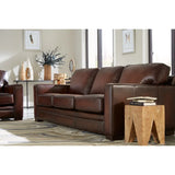 Prospera Home Luca Top-grain Leather Sofa and Chair