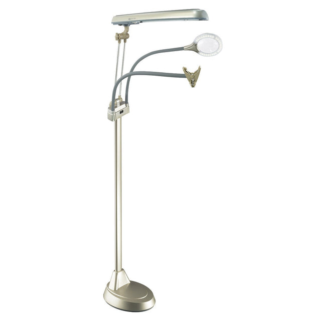 OttLite 24 W Ultimate 3-in-1 Floor and Table Craft Lamp O0