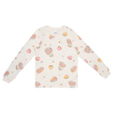 Pekkle Kids Organic Cotton 4-piece Pajama Set
