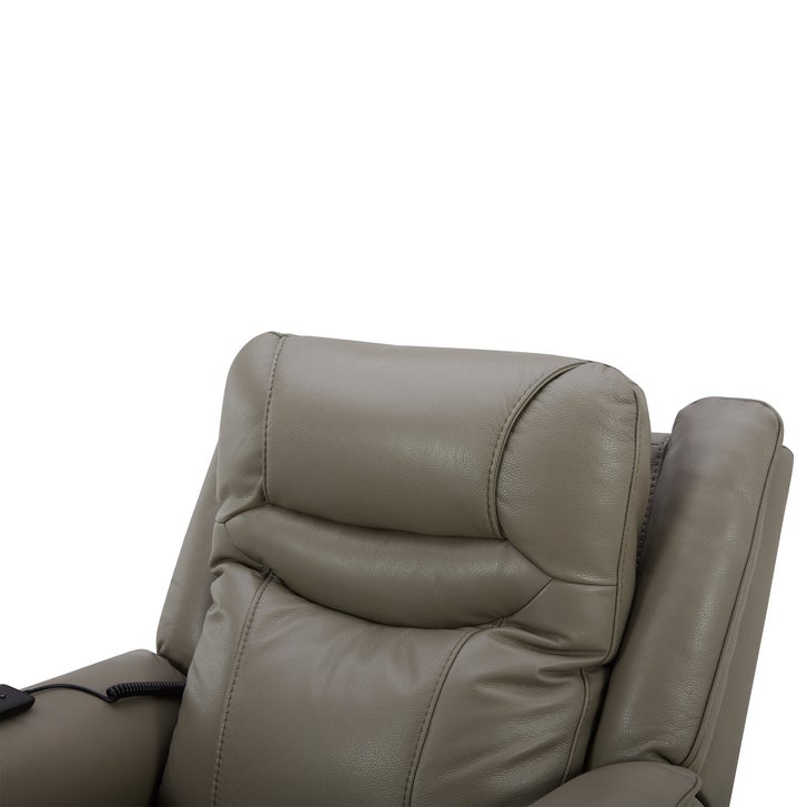 Gilman Creek Top-grain Leather Power Recliner with Power Headrest