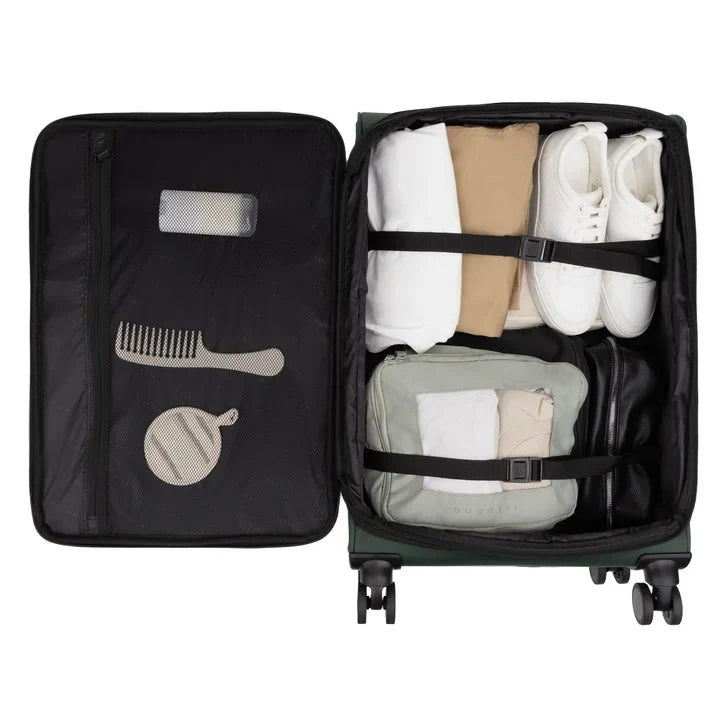 Bugatti - Sydney Softside 3-piece Luggage Set