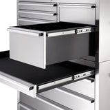 Trinity 43 in. 11-Drawer Stainless Steel Tool Chest