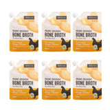 Broya Organic Bone Broth Turmeric & Ginger Chicken, 6 × 500 mL