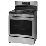 Frigidaire Gallery 30 in 5.3 cu ft. Stainless Steel Electric 5-Burner Range with Total Convection