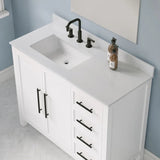 OVE Decors Eliot 42 in. Vanity with Quartz Countertop