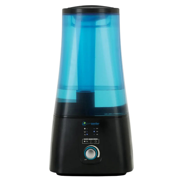PureGuardian 100-hour Warm and Cool Mist Humidifier with Aromatherapy Tray L9