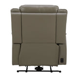 Gilman Creek Top-grain Leather Power Recliner with Power Headrest