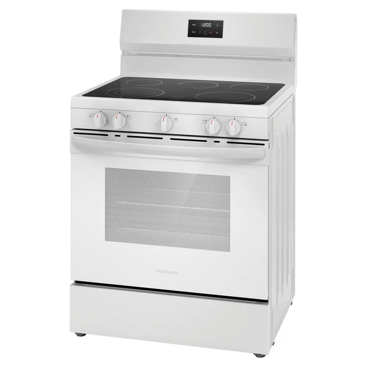 Frigidaire 30 in 5.3 cu ft. Electric 5-Burner Range with Even Baking Technology