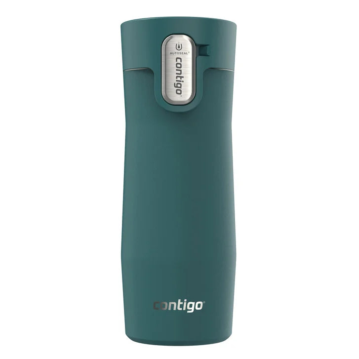 Contigo West Loop 473 mL (16 oz) Stainless Steel Travel Mug, 2-pack