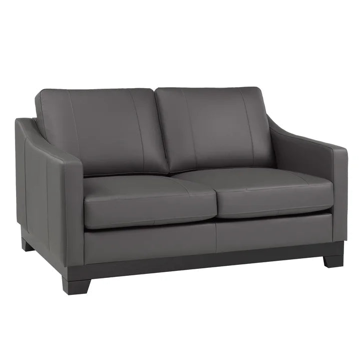 Omni Top-grain Leather Sofa, Loveseat, and Chair