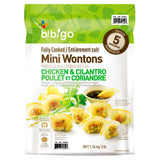 Bibigo Chicken & Cilantro Fully Cooked Mini Wontons, 1.36 kg