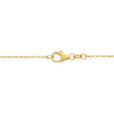 High Polish Cross Pendant in Yellow Gold