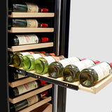 Kenmore Elite 18 in. 112 Bottle Built-In or Freestanding Single Zone Wine Cellar