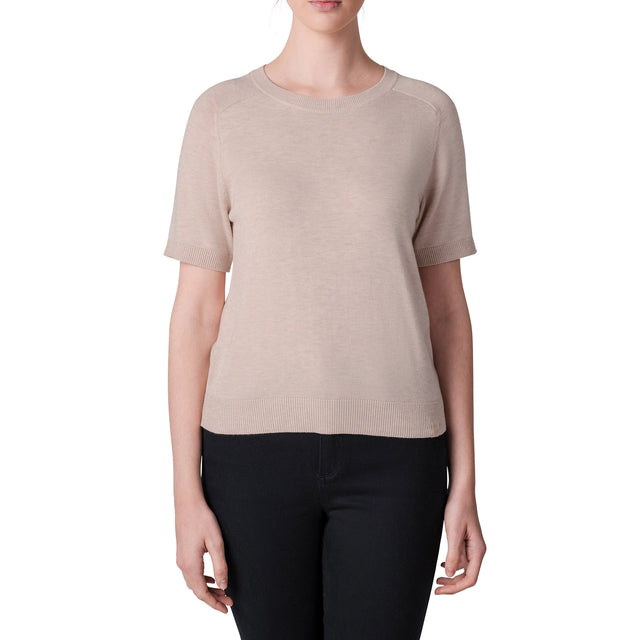 United Colors of Benetton Women’s Short Sleeve Crew Neck Sweater B5