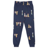 Pekkle Kids Organic Cotton 4-piece Pajama Set