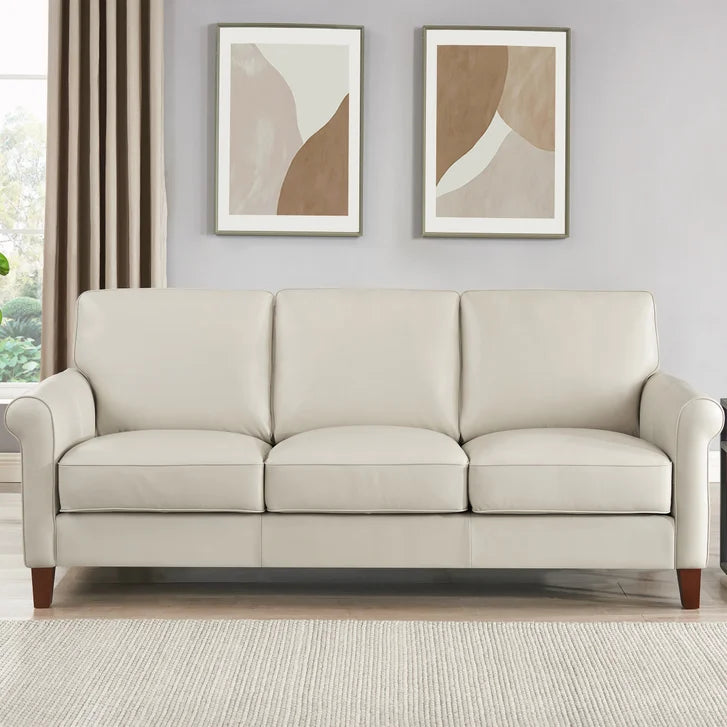 Prospera Home Larsen Top-grain Leather Sofa and Loveseat