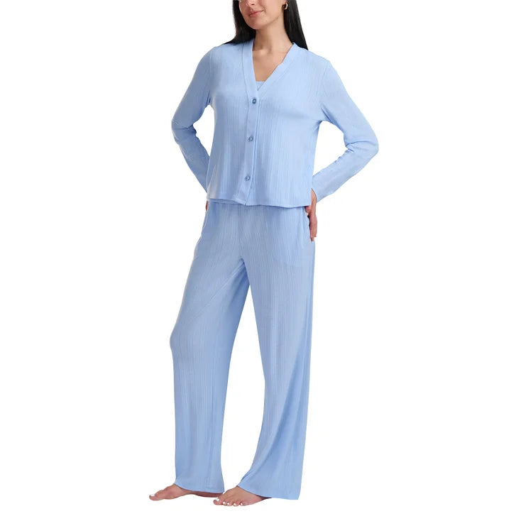 Splendid Women's Pointelle Lounge Set, 3-piece