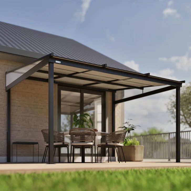 Sojag Budapest 10 ft. x 12 ft. Retractable Mural Gazebo