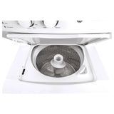 GE 24 in. White Electric 2.6 cu. ft. Washer and 4.4 cu. ft. Dryer Laundry Centre