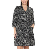 Tahari Women's Three-Quarter Sleeve Dress