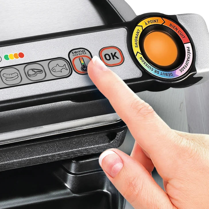 T-Fal OptiGrill Indoor Electric Grill with Removable, Nonstick Plates